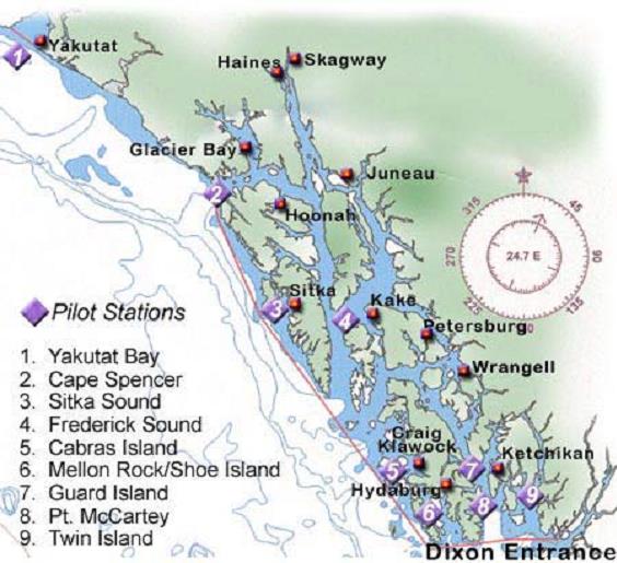 Compulsory Pilotage Waters and Pilot Stations SEAPA